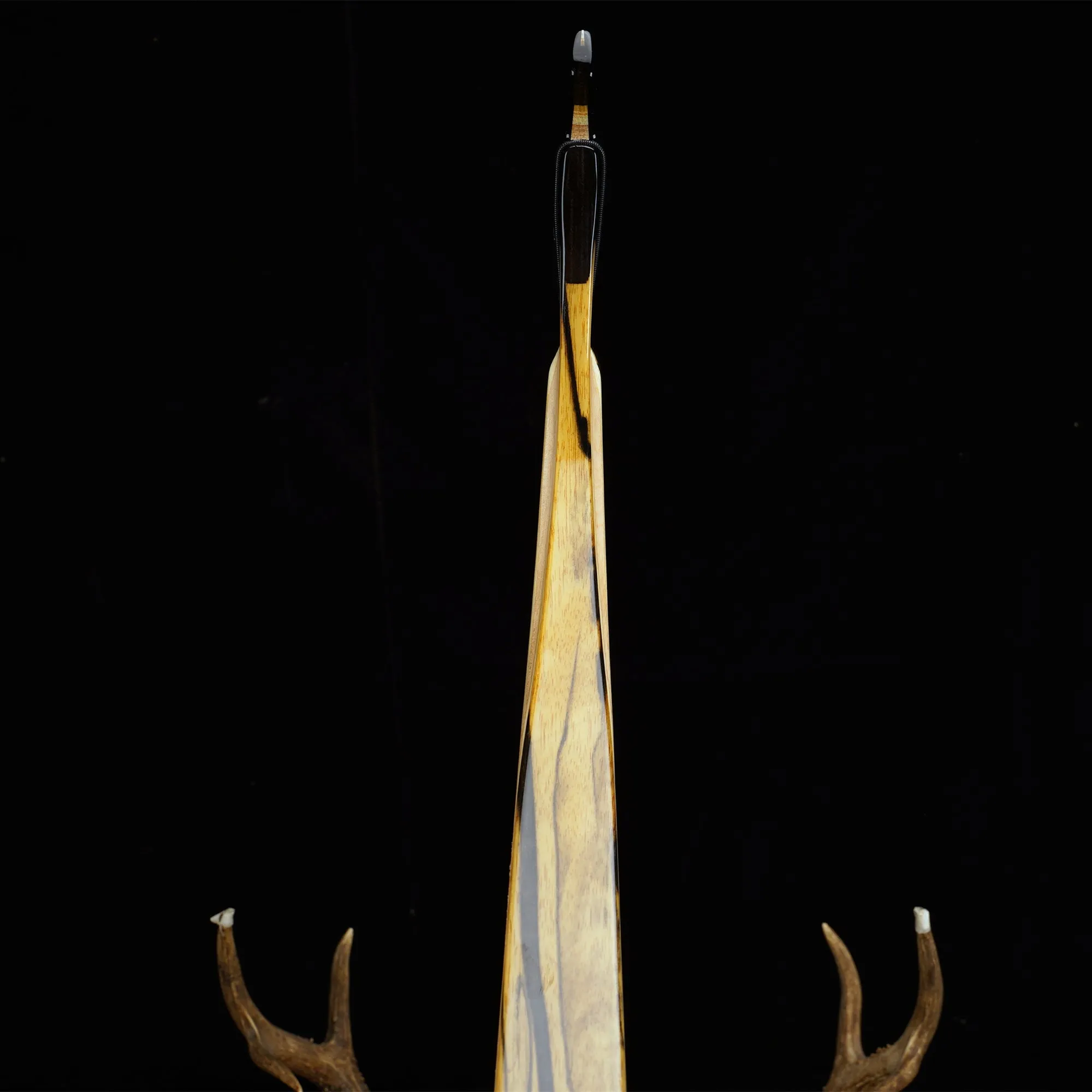 Chinese Ming Dynasty Bow-SiCai Bow ( Black and White Ebony）