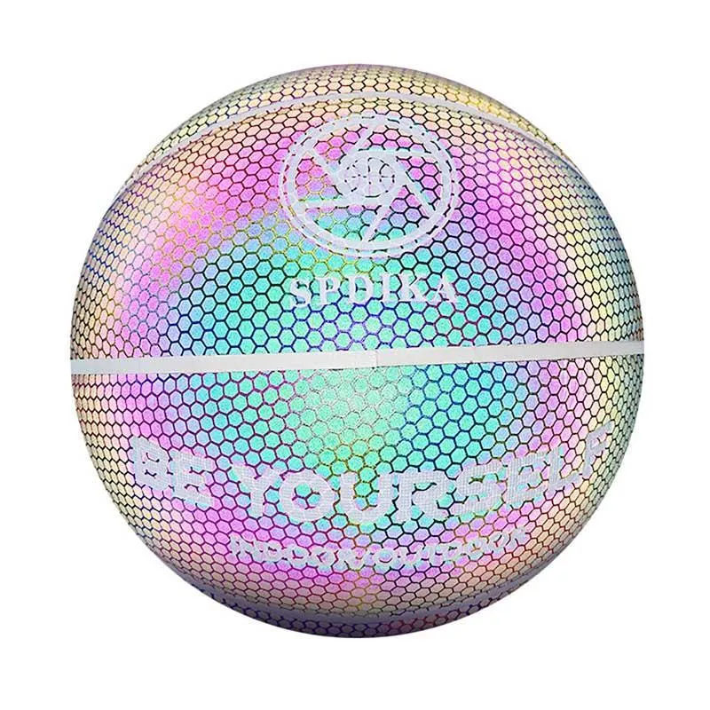 Glowing Reflective Basketball Light Up Basketball