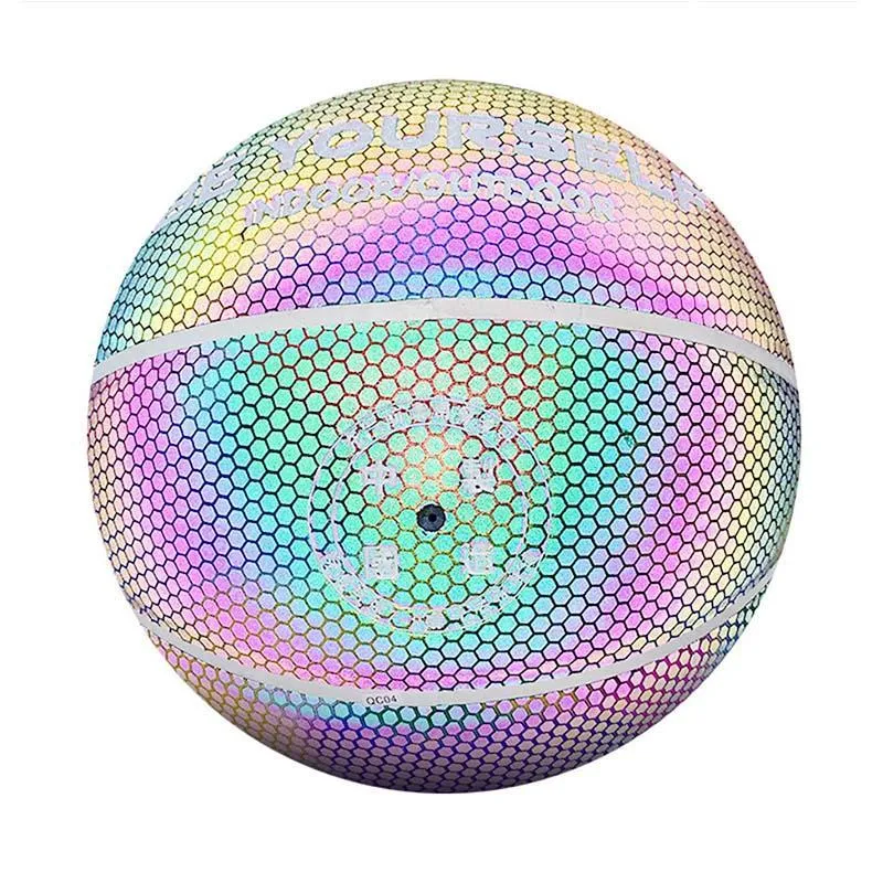 Glowing Reflective Basketball Light Up Basketball