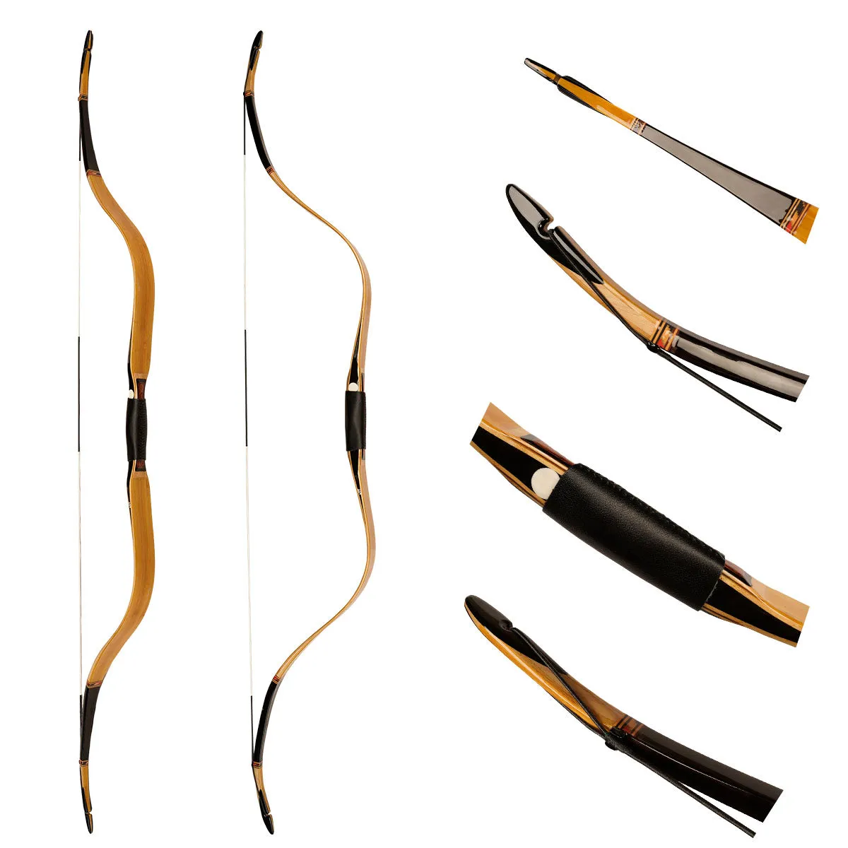 Mongolian Bow Bamboo, Yuan Dynasty Bow-Mongolia Yuan bow “ Jebe ”   （Personalized customization, please refer to the description）
