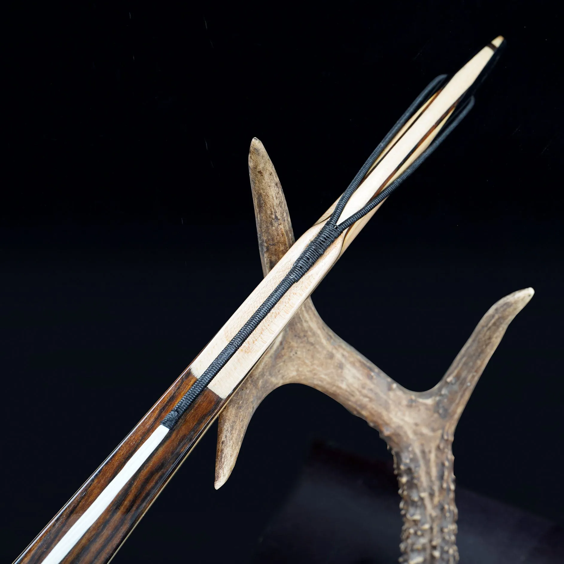 Mongolian Bow, Yuan Dynasty Bow-Mongolia Yuan bow “ Jebe ” ( Golden Sandalwood）