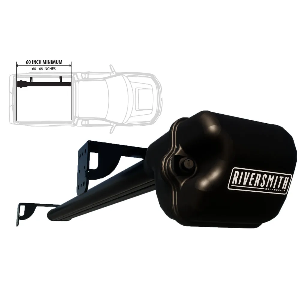 RIVERSMITH ShortCut River Quiver   Truck Bed Mount