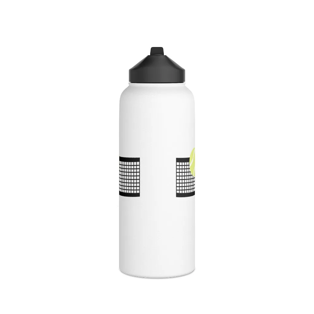 Water Bottle, 3 sizes, Stainless Steel with Sip Straw- Ball Coming!