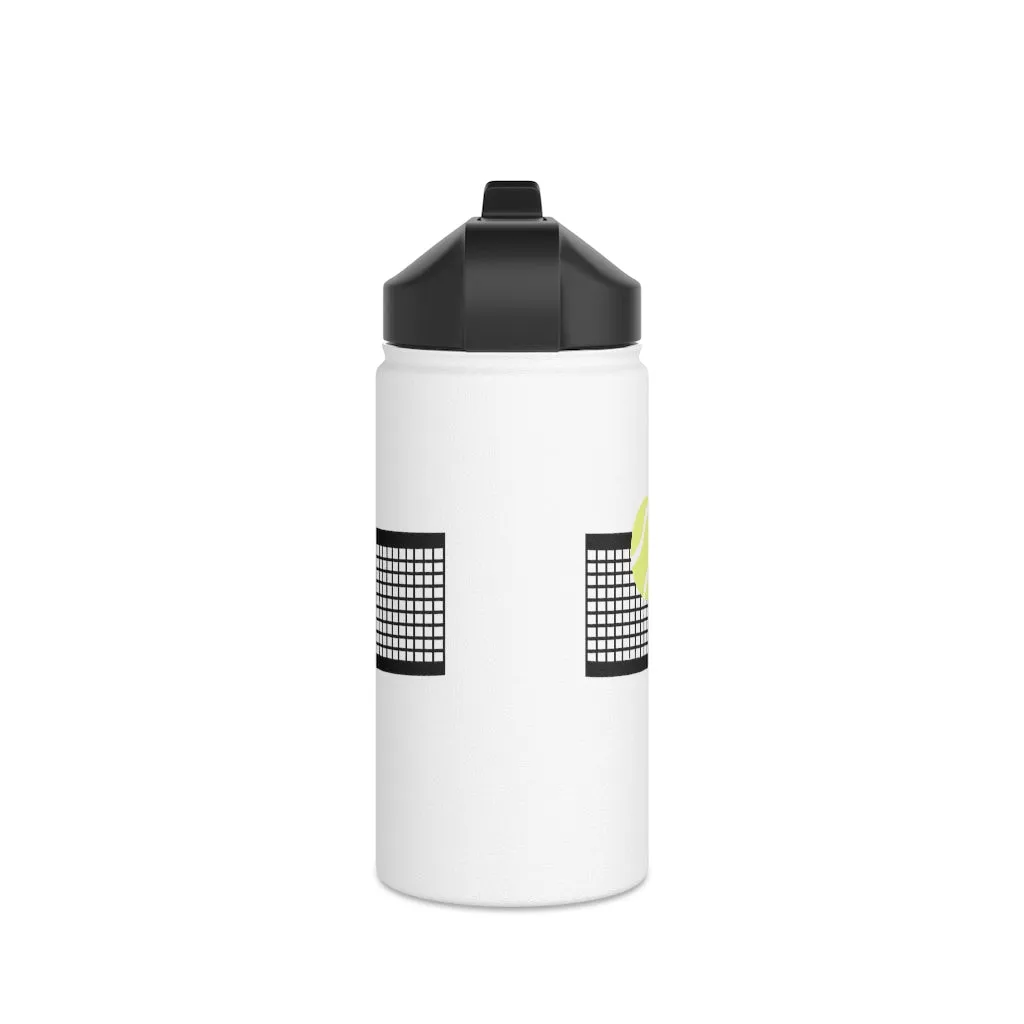 Water Bottle, 3 sizes, Stainless Steel with Sip Straw- Ball Coming!