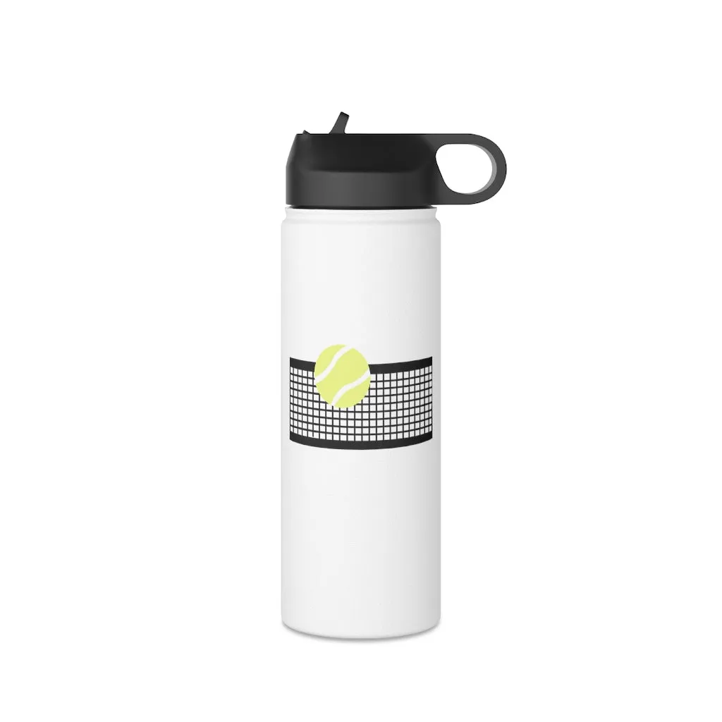 Water Bottle, 3 sizes, Stainless Steel with Sip Straw- Ball Coming!