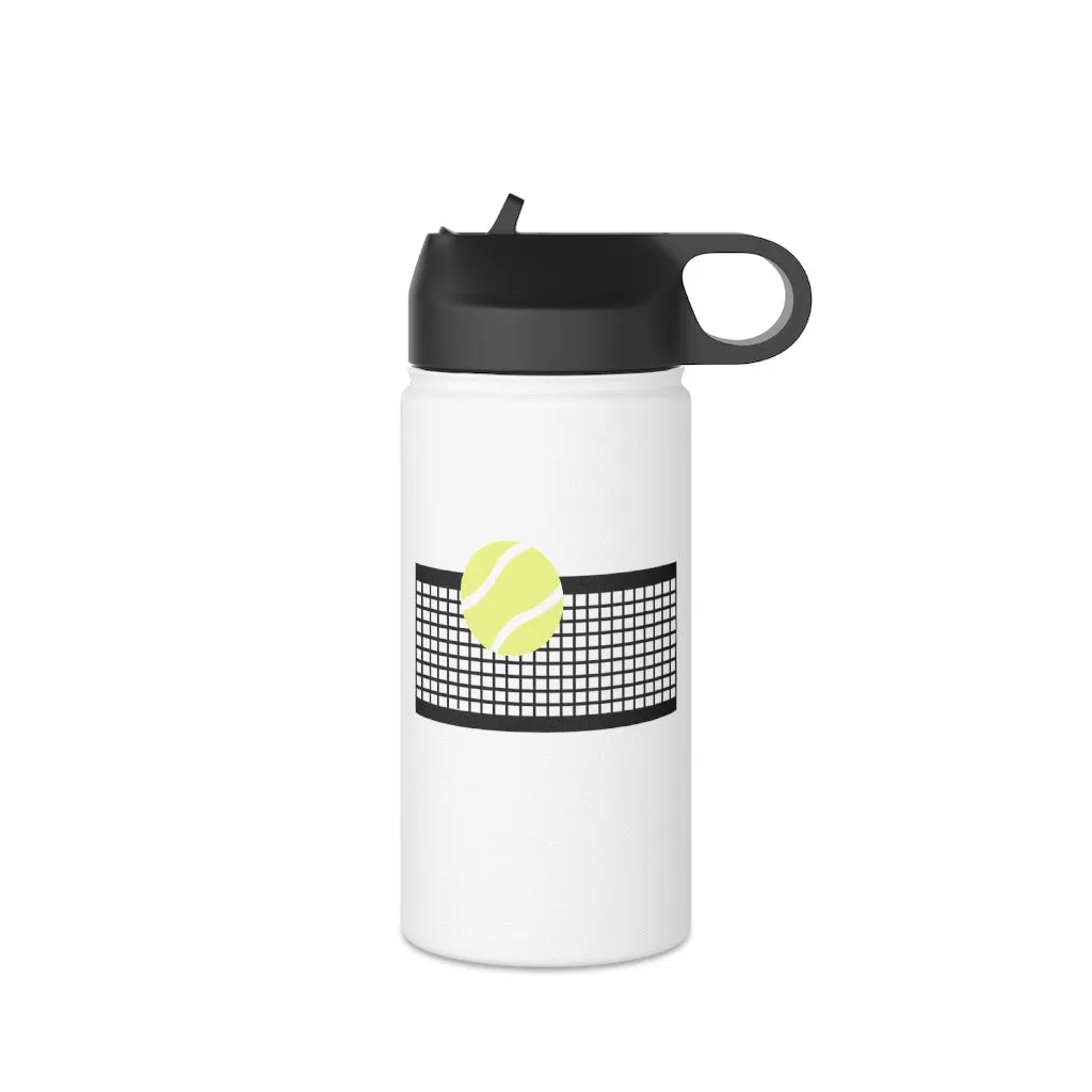 Water Bottle, 3 sizes, Stainless Steel with Sip Straw- Ball Coming!