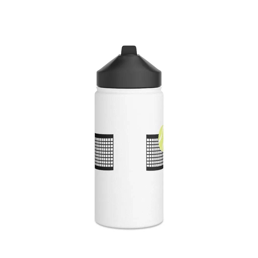 Water Bottle, 3 sizes, Stainless Steel with Sip Straw- Ball Coming!